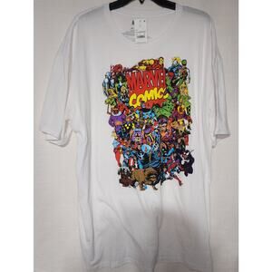 Marvel hero's shirt men's XXL